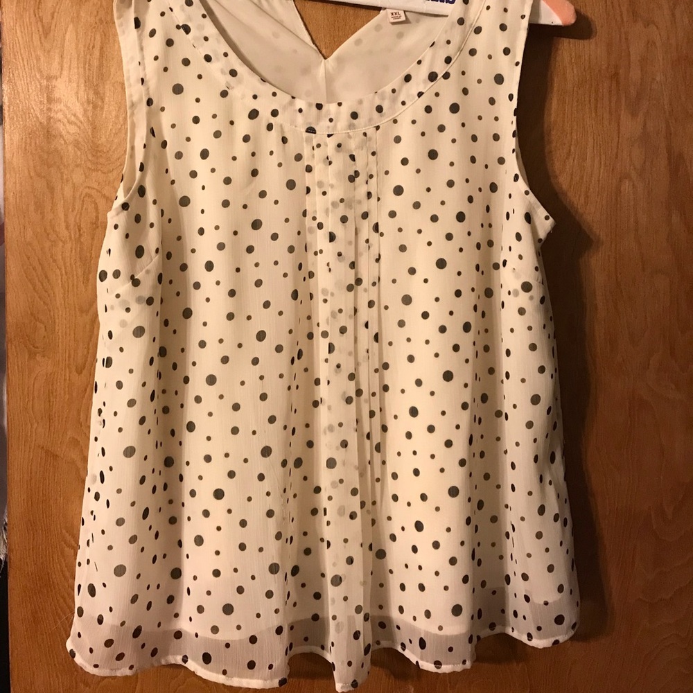 Polka dot Merona Blouse